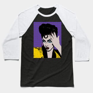 Violet Chachki style pop art Baseball T-Shirt